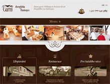 Tablet Screenshot of hotel-skalna.cz